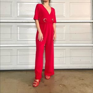 IRIS Red jumpsuit